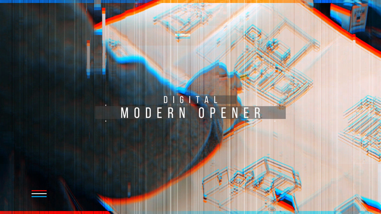 整洁酷炫创意的动画素材库精选AE模板