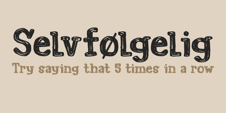 Printout Font插图3