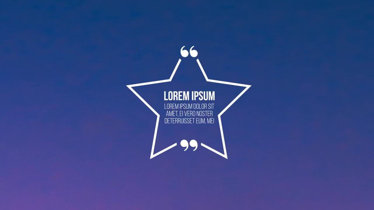 10个下三分之一网络引号全屏标题素材库精选AE模板