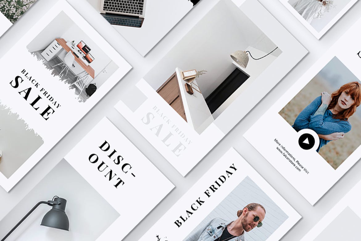 创意设计代理Instagram品牌推广设计模板素材库精选 FALCON Creative Agency Instagram Stories插图(3)