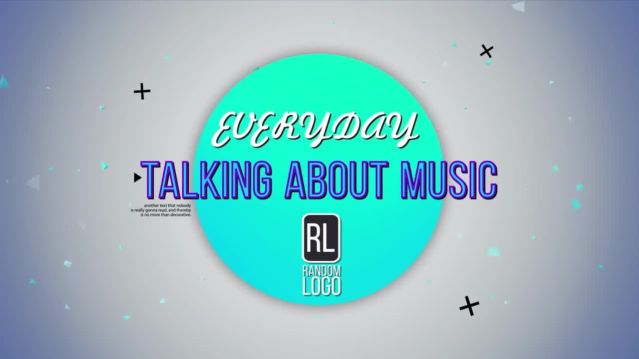 音乐类型开瓶器素材库精选AE模板