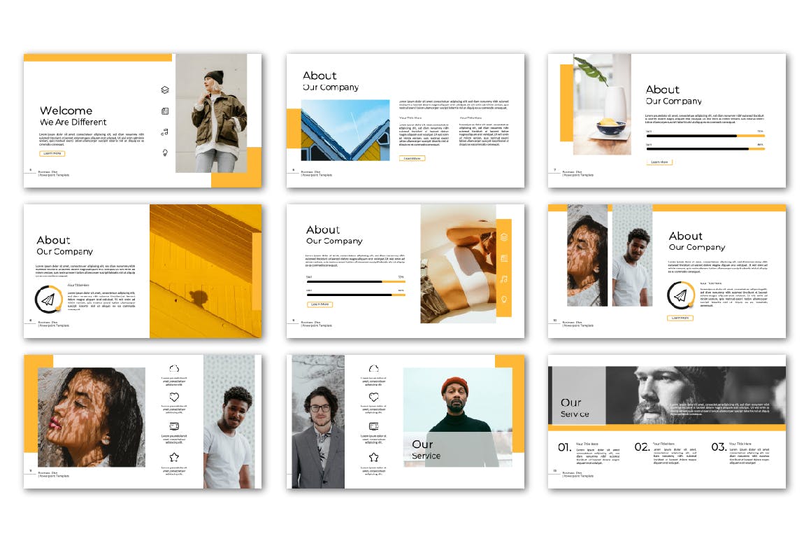 带有SWOT分析的商业计划书powerpoint幻灯片演示模板(pptx)插图(5)