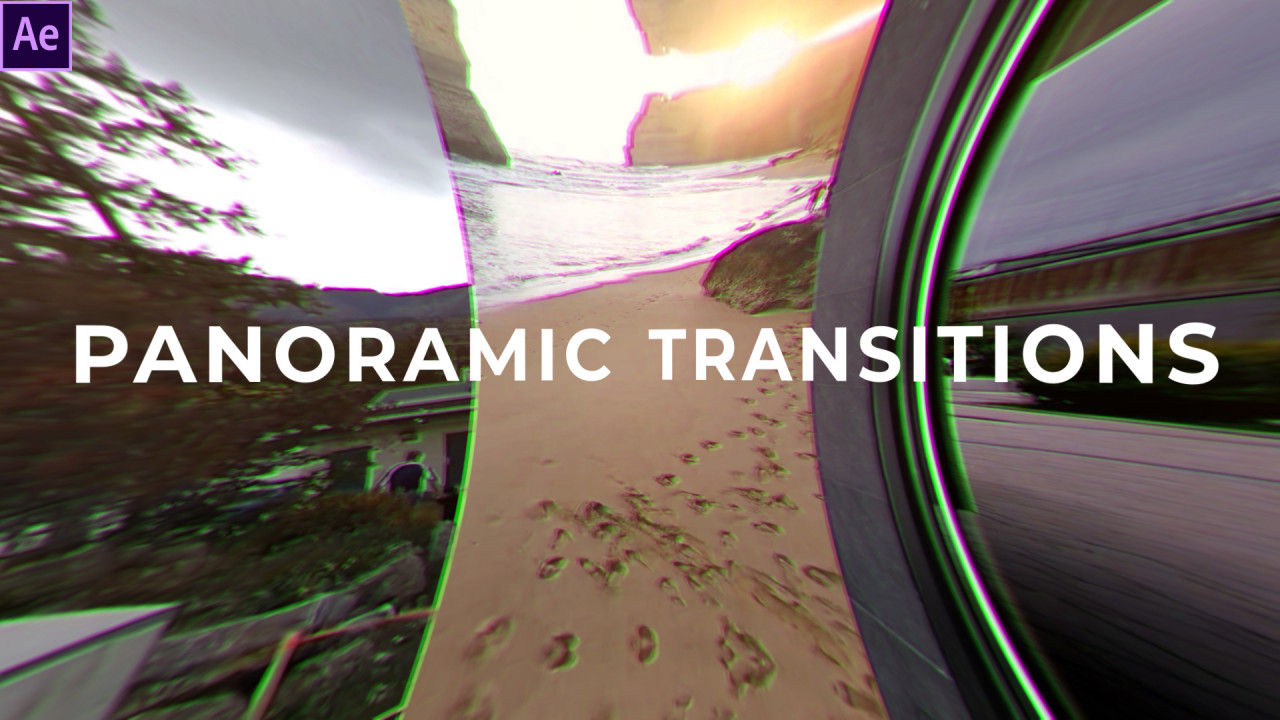 13个全景过渡素材库精选AE模板