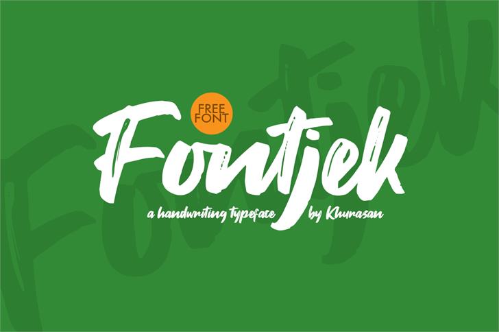 Fontjek font插图 Fontjek font插图