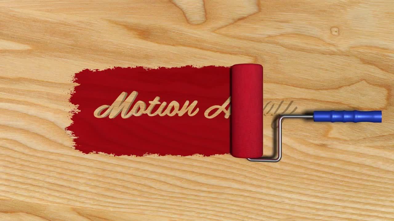 动态动画滚轮效果logo展示素材库精选AE模板