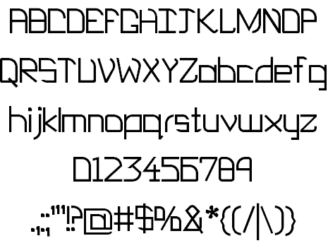 EP Heaven font插图2 EP Heaven font插图2