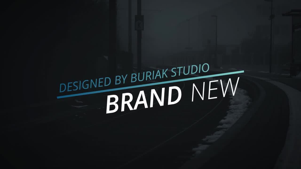 12个动态标题动画素材库精选AE模板