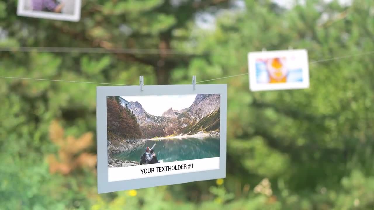 27个柔和漏光光斑效果时尚照片幻灯片展示素材库精选AE模板