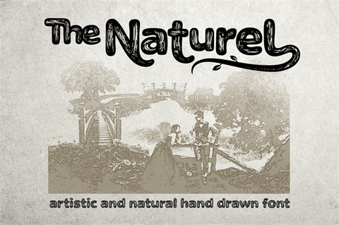 The Naturel Txt font素材之家精选英文字体