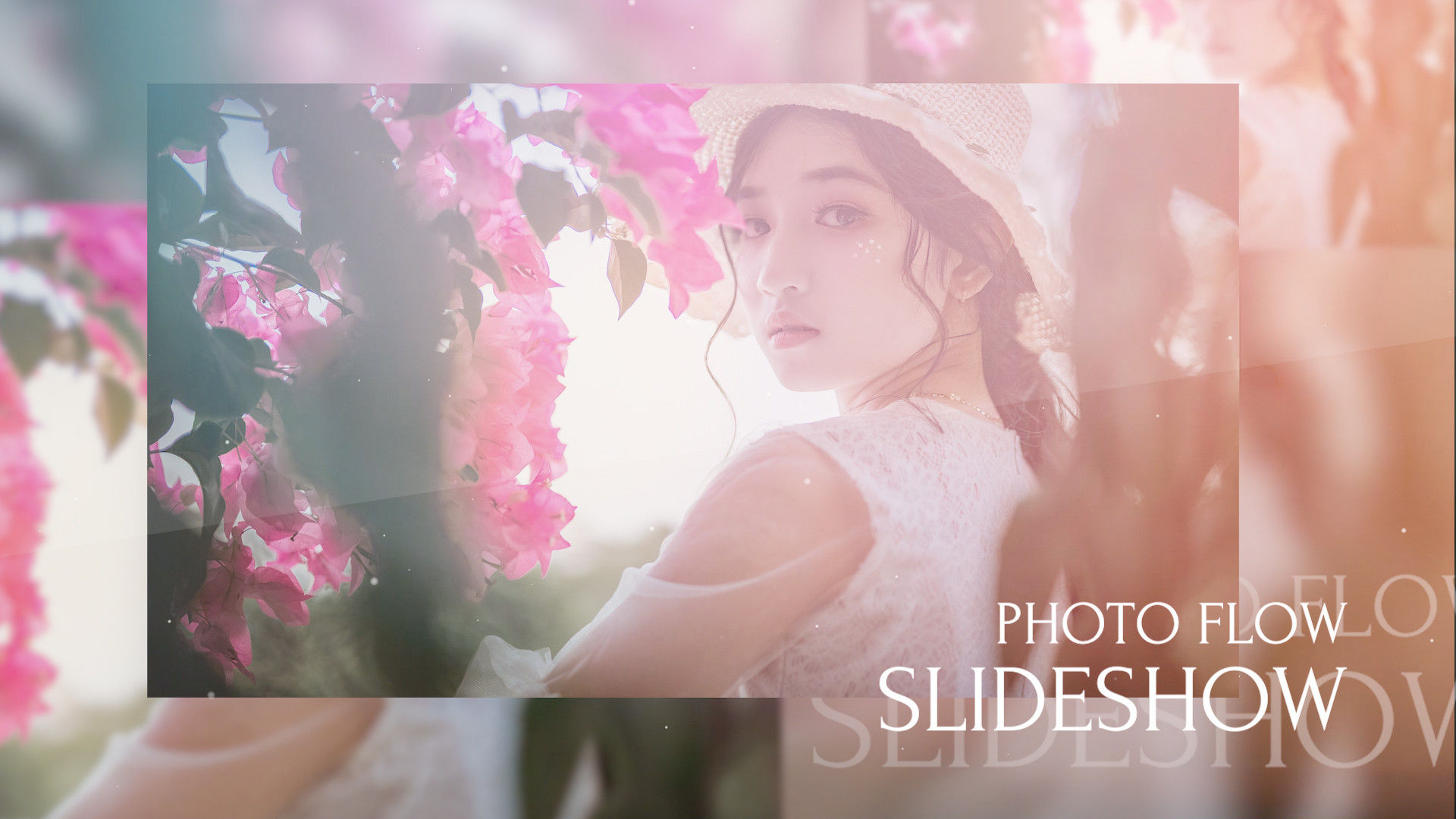 艺术性幻灯片照片展示素材库精选pr模板