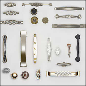 现代金属拉手门把手橱柜把手素材之家精选3D模型