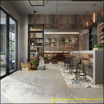 工业风面馆饭店咖啡厅素材之家精选3D模型