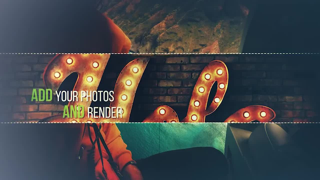 可用于商业活动开场的幻灯片展示素材库精选AE模板