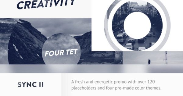 动感图形动画特效开场素材库精选AE模板 Sync II