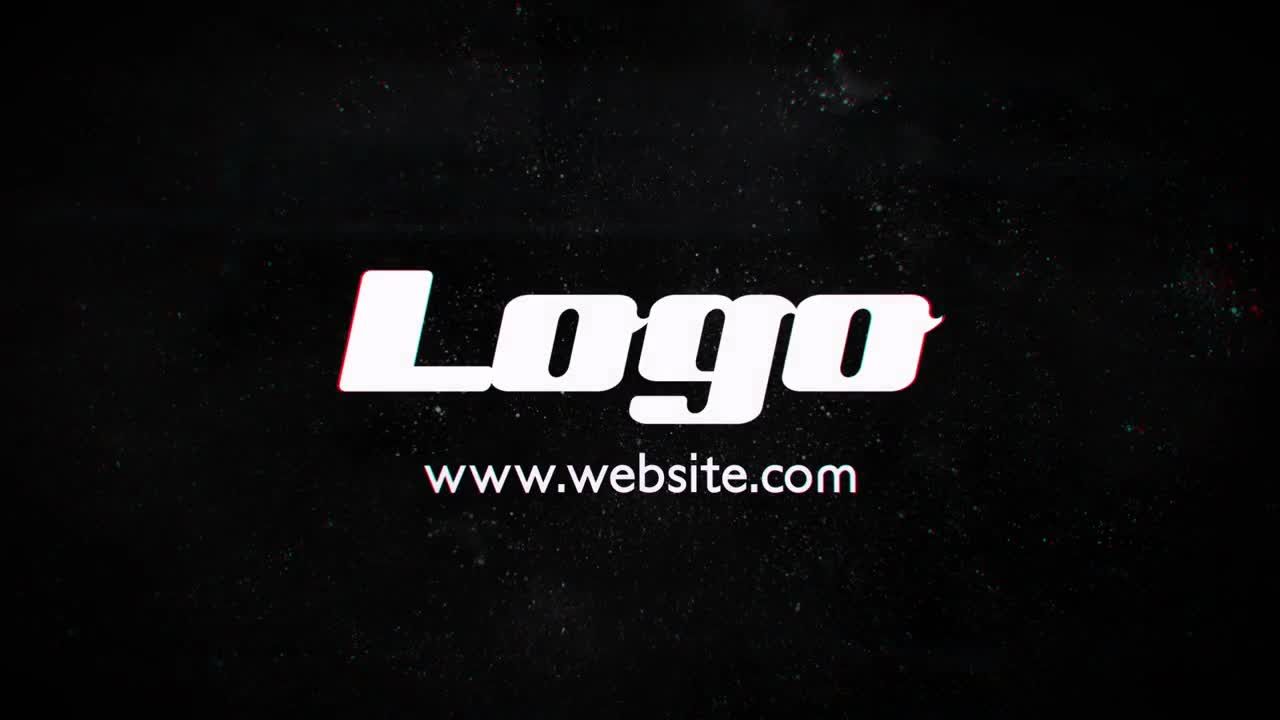 故障低俗标志ae模板