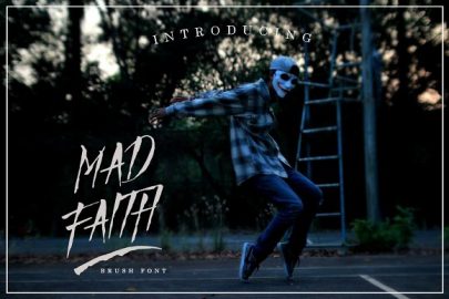 Mad Faith ~ Brush Font素材之家精选英文字体