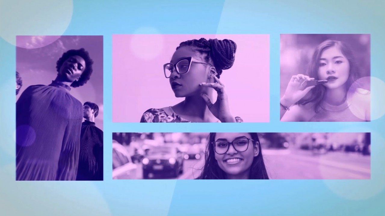 时尚新潮照片幻灯片素材库精选AE模板