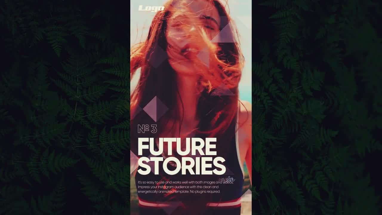 充满活力的文本动画故事宣传Pr模板