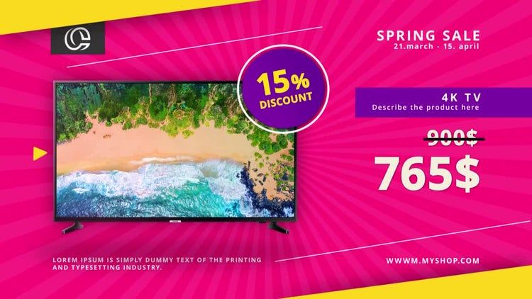 新产品促销4Kae模板