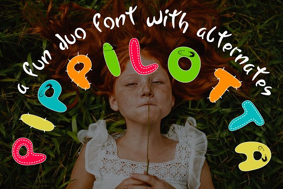 Pippilotta duo font素材之家精选英文字体