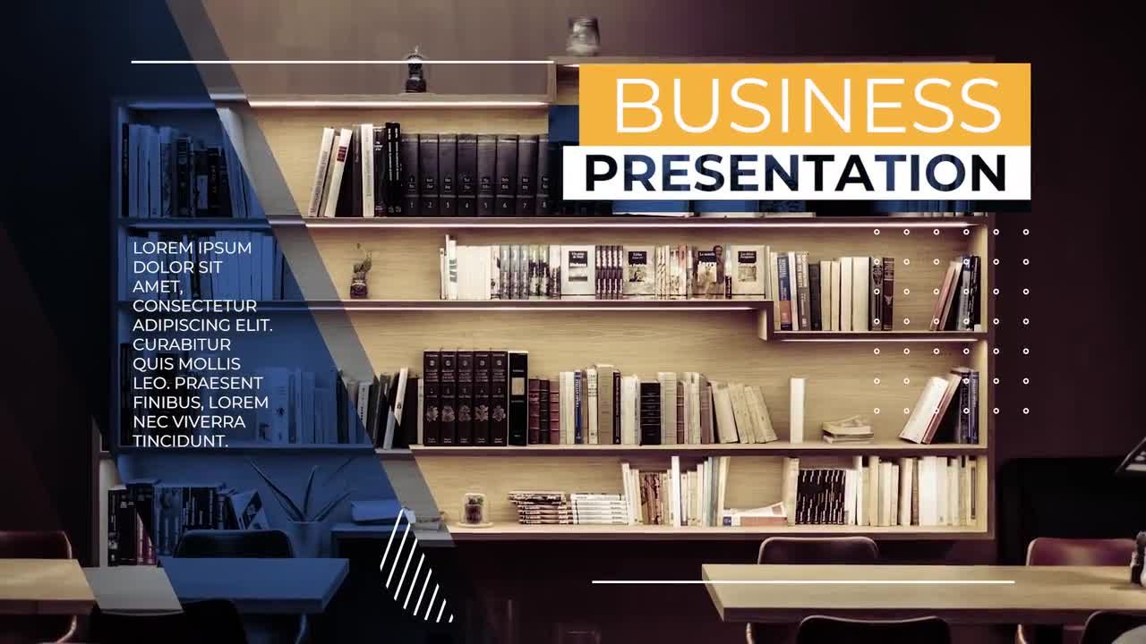 商务演示图文介绍Pr模板