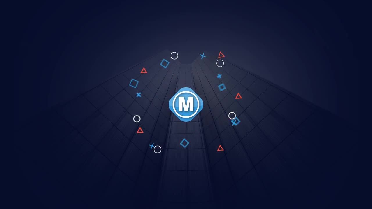 经典动画徽标显示素材库精选AE模板