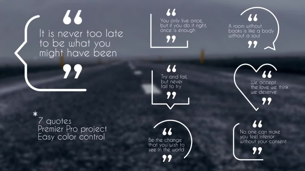 优雅的创意时尚视频宣传片头素材库推荐PR模板