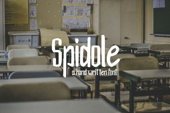 Spidole Font素材之家精选英文字体
