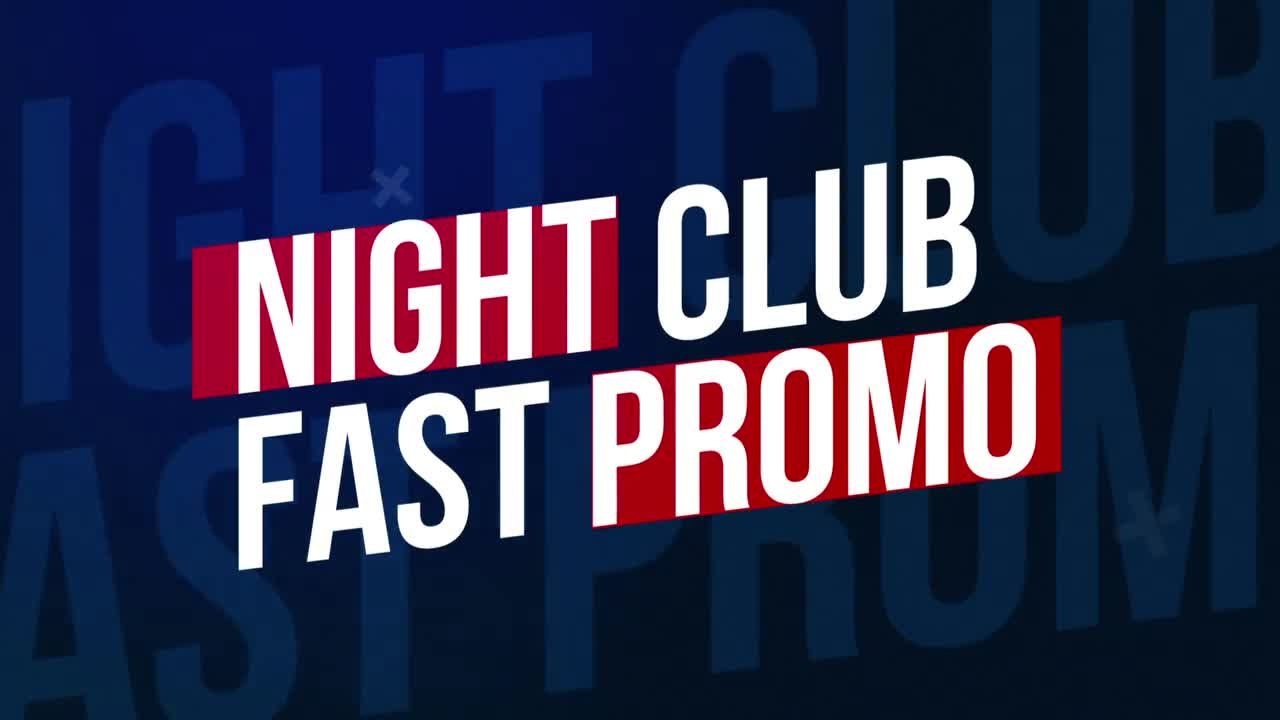 夜总会狂欢paty动画PR模板