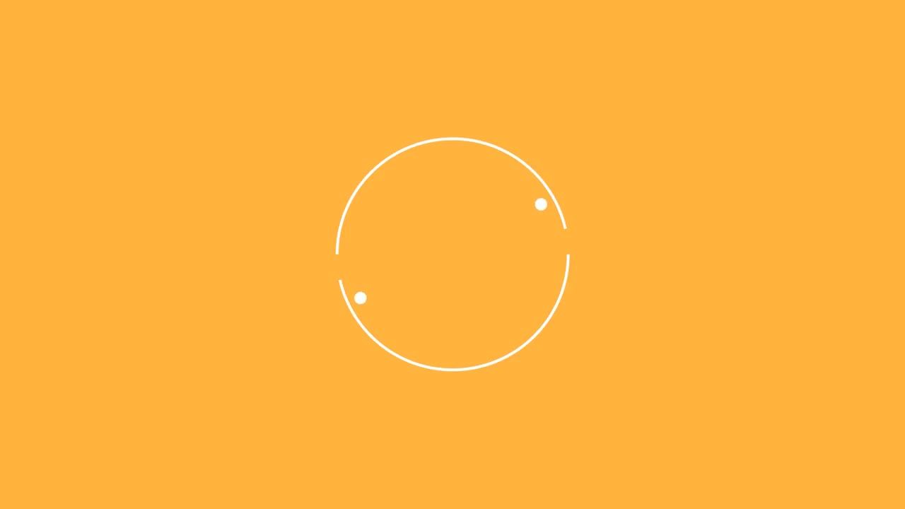 最小翻转徽标素材库精选AE模板