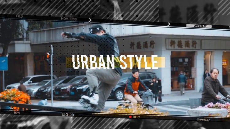 8个媒体占位符After Effects模板