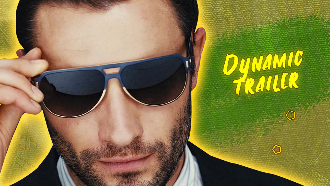 充满活力的动态视频预告片素材库精选AE模板