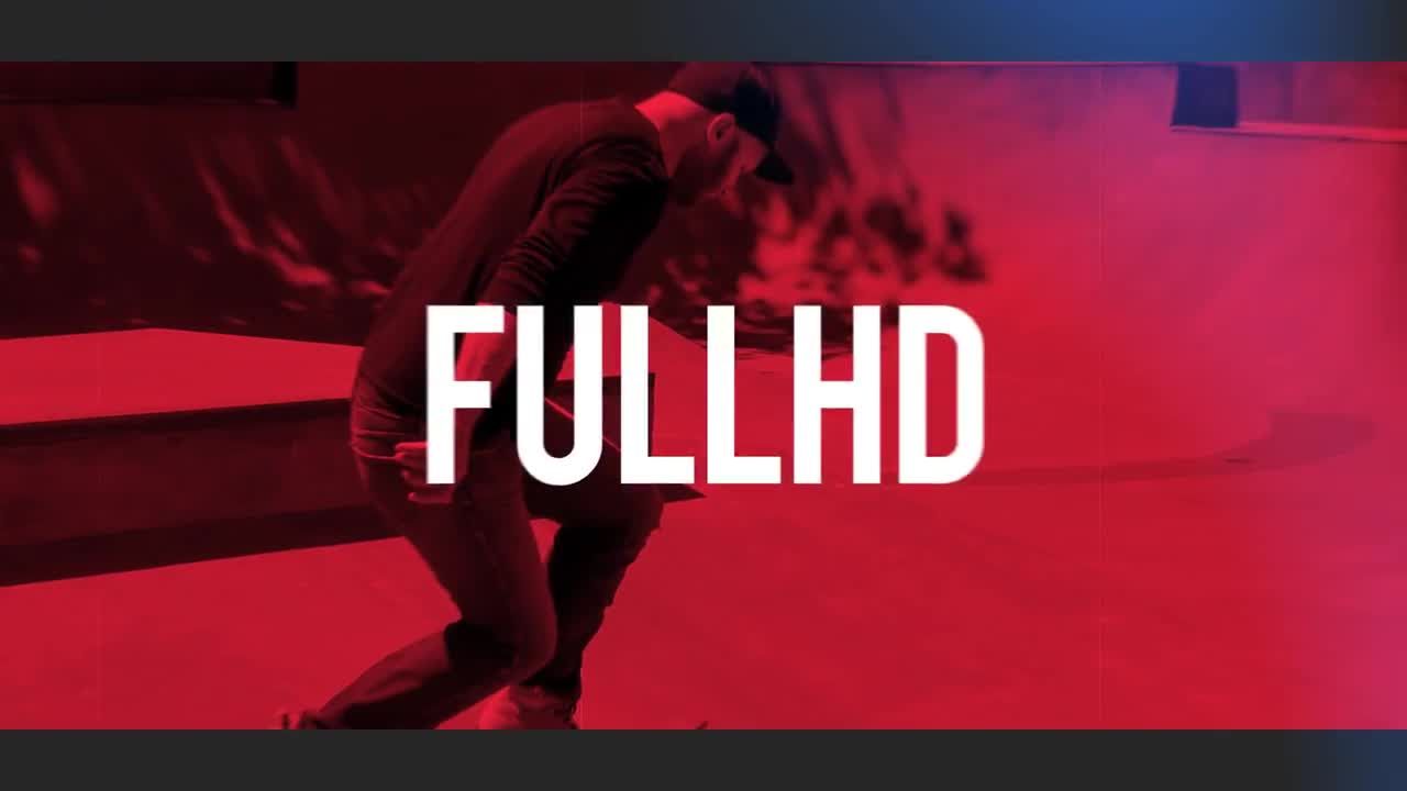 快速活力时尚运动幻灯片动态动画素材库精选AE模板