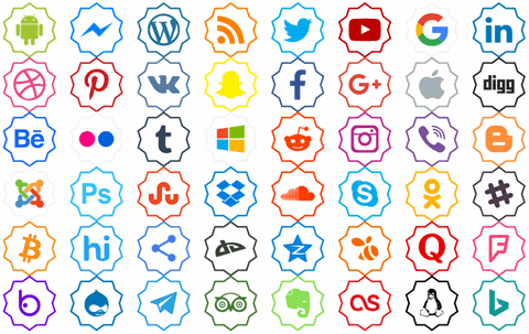 Font Color icon font素材之家精选英文字体