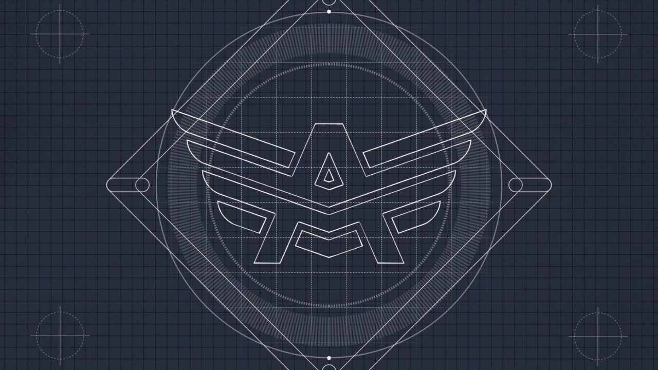 专业设计的几何标志显示素材库精选AE模板