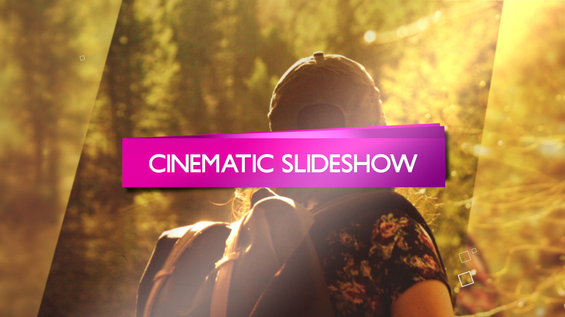 独特的电影幻灯片开启者文本动画素材库精选AE模板