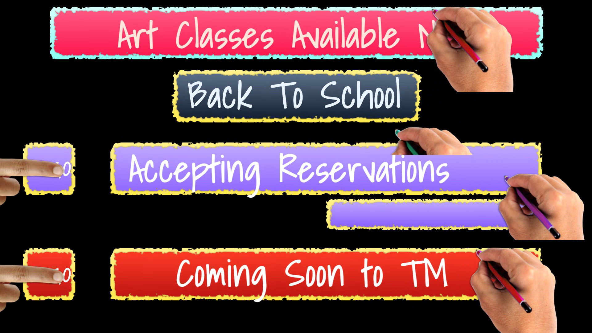 4个创造性设计动态动画素材库精选AE模板(下)