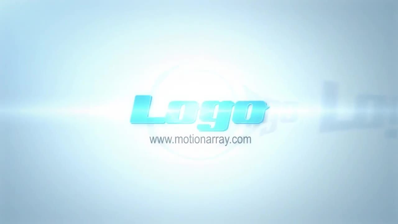 简单动态logo展示素材库精选AE模板