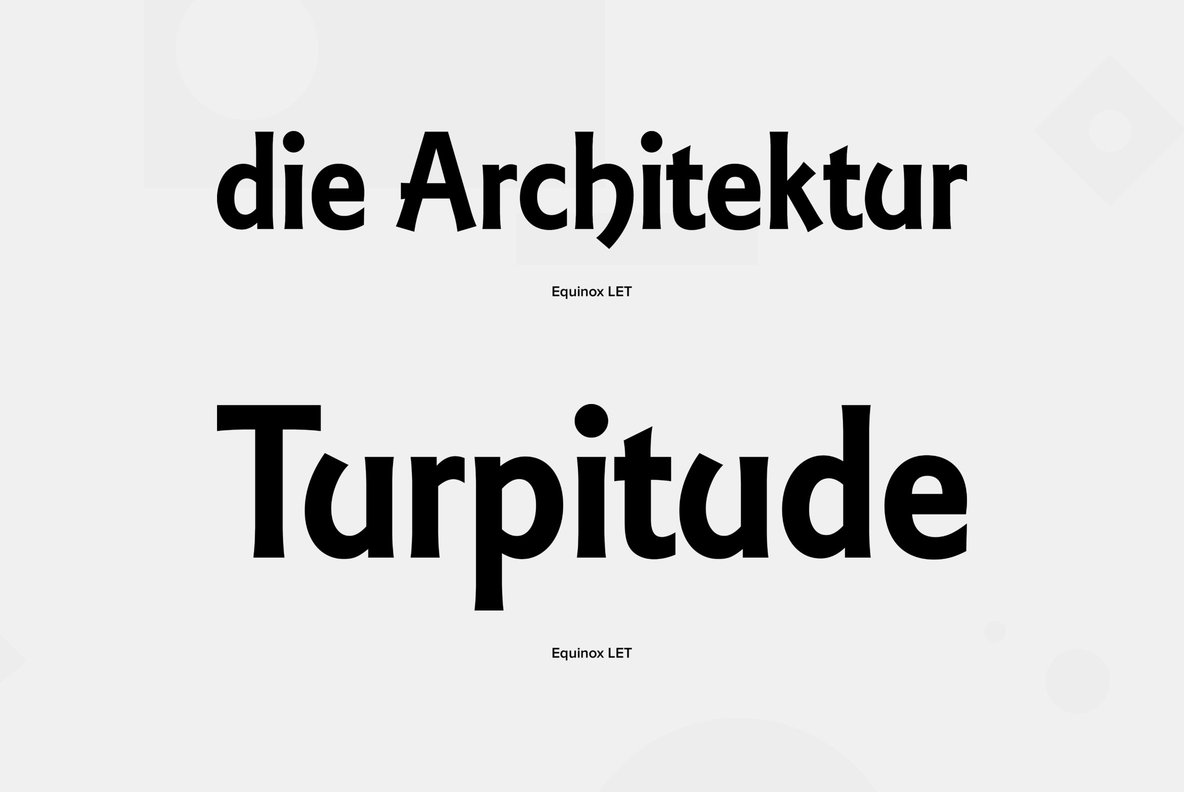 Equinox Font插图3