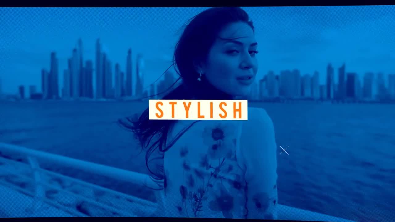 动态简介新产品时尚照片素材库精选AE模板