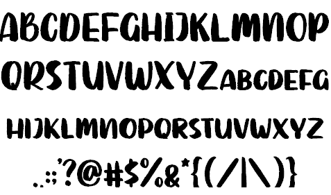 Sutter Camp font插图10