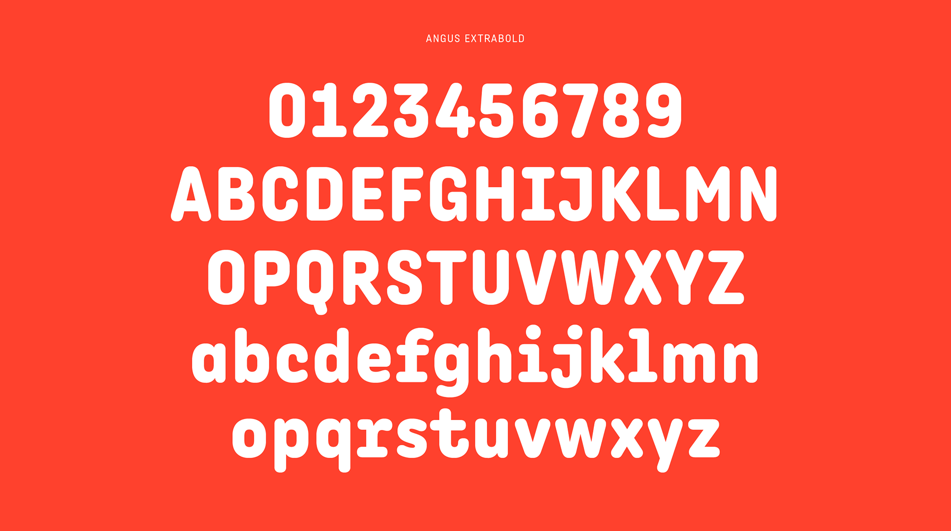 Angus Font Family插图2