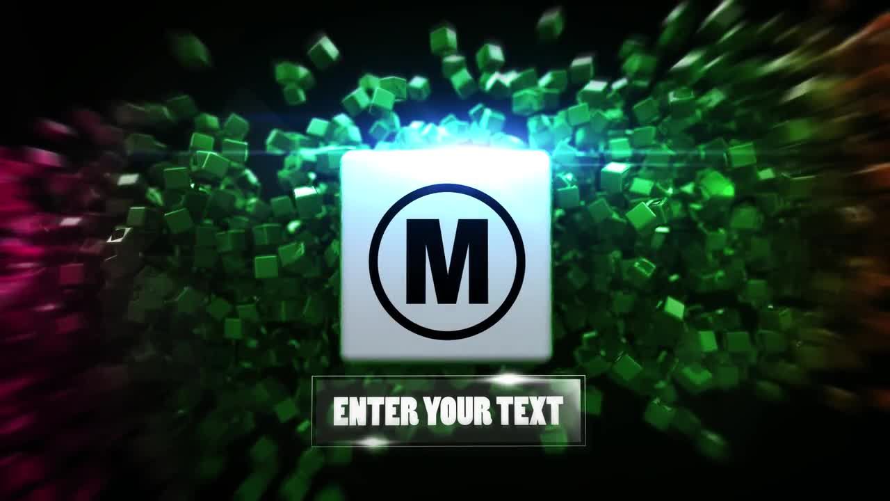 梦幻般Cube Logo动画展示素材库精选AE模板