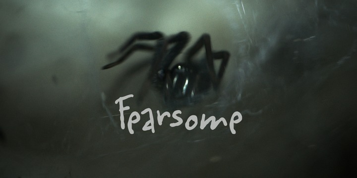 Fearsome Font素材之家精选英文字体