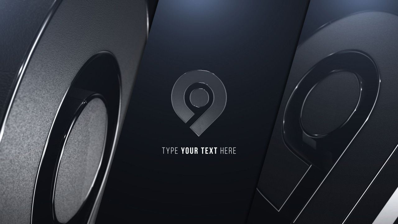 塑料徽标显示素材库精选AE模板