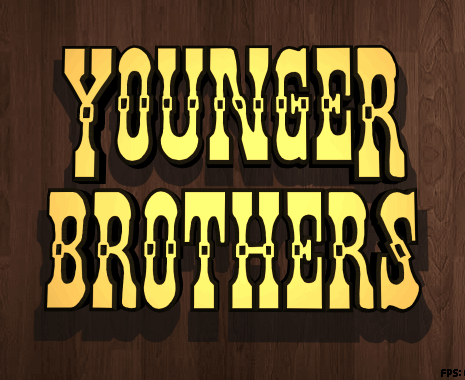 Younger Brothers font素材之家精选英文字体