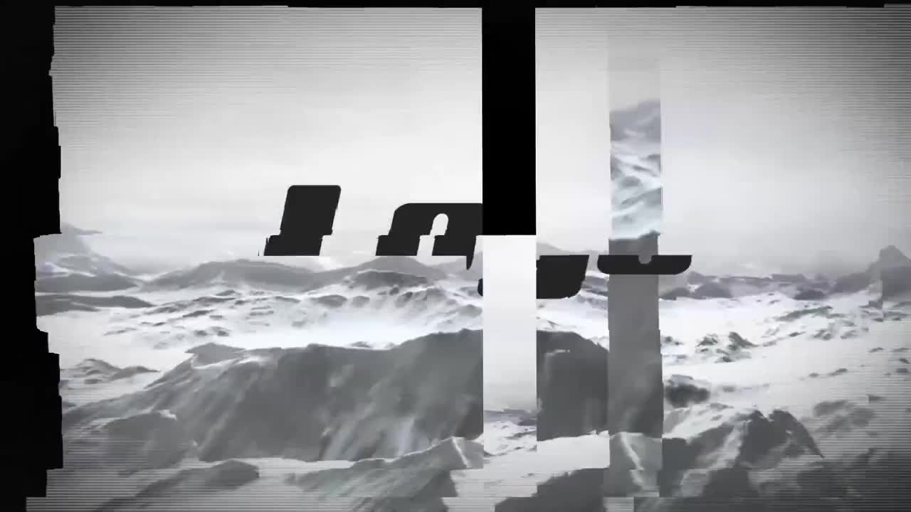 短毛刺徽标显示素材库精选AE模板