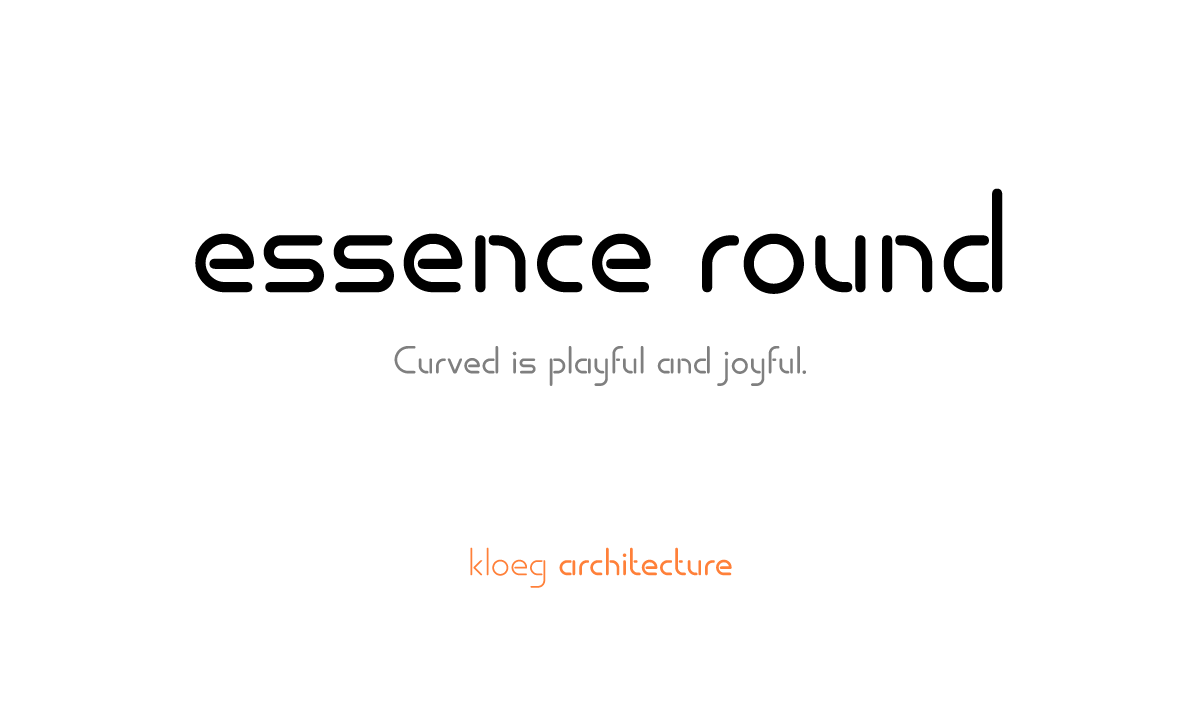 Essence Round Font Family素材之家精选英文字体