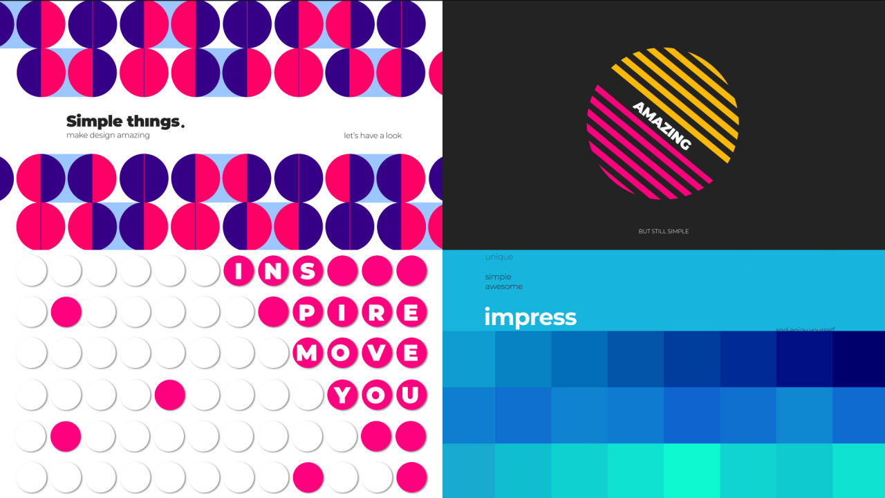 丰富多彩的塑造过渡效果开场白素材库精选AE模板