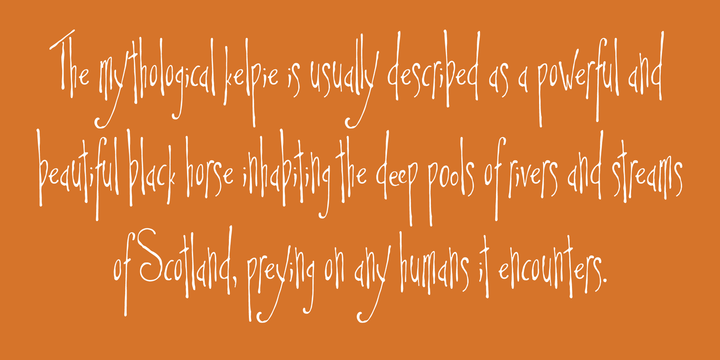 Kelpie Font Family插图2